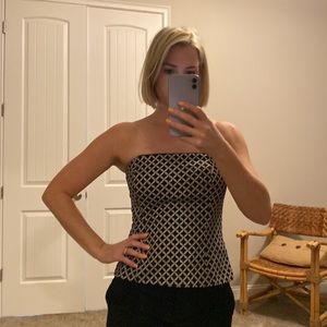 White House Black Market corset type tops